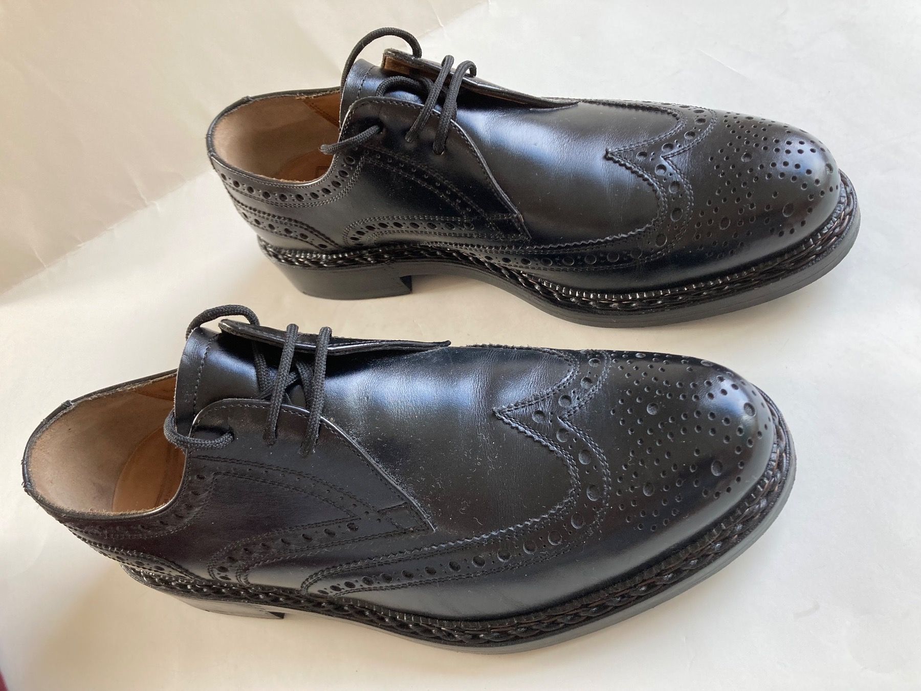 Scarpe da uomo: excl. Dinkelacker Budapester Herrenschuhe Gr 8, NP CHF 900.- – Nuovo (secondo la descrizione) da Chur venduto da Spuntz1