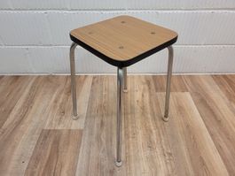 Vintage Küchen Taburettli Hocker Kelco braun Küchenhocker