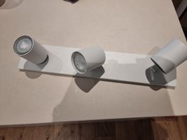 Philips Deckenstrahler 3-flammig weiss GU10 Fassung