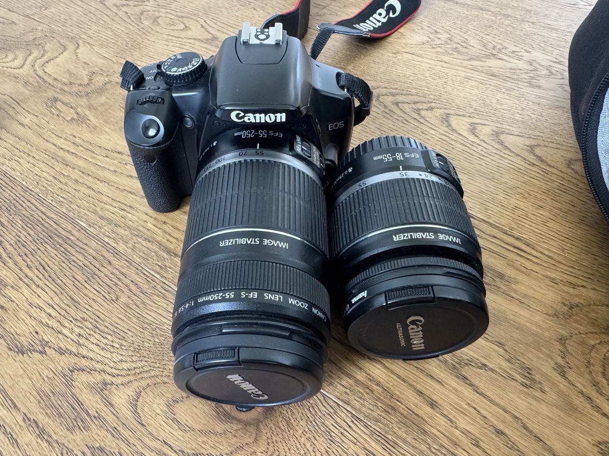 Canon Fotocamera: Canon EOS 450D Spiegelreflexkamera – Usato da Tann venduto da Wertpapier99