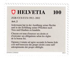 Schweiz  2012  ungestempelt