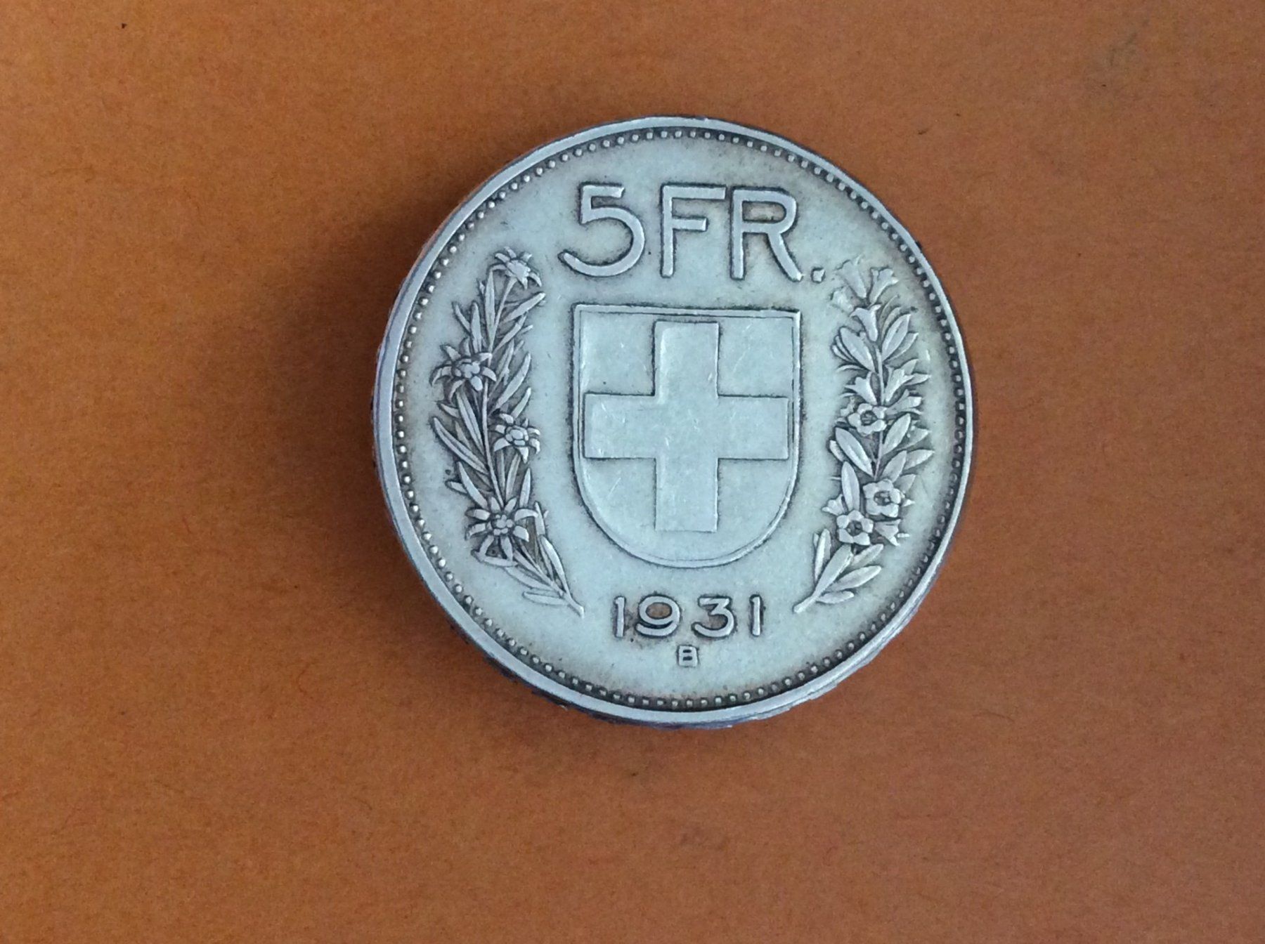 Tutti le monete: 5 francs  1931  Belle – Usato da Genève venduto da pie_fh2d