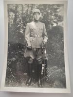 Alte Foto Soldat Offizier mit Säbel  Militär RN