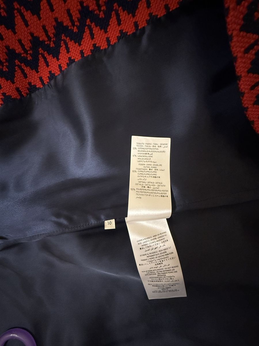 Gucci Mäntel: Gucci Wool Coat - Size 10 - Red and Navy - Fall/Winter – Neu (gemäss Beschreibung) aus Meilen von babanova 5