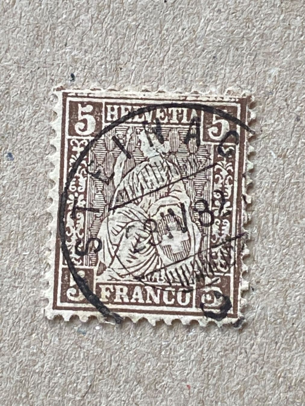 Tutti i francobolli: 30, Steinach – Usato da Aarau venduto da hilde47