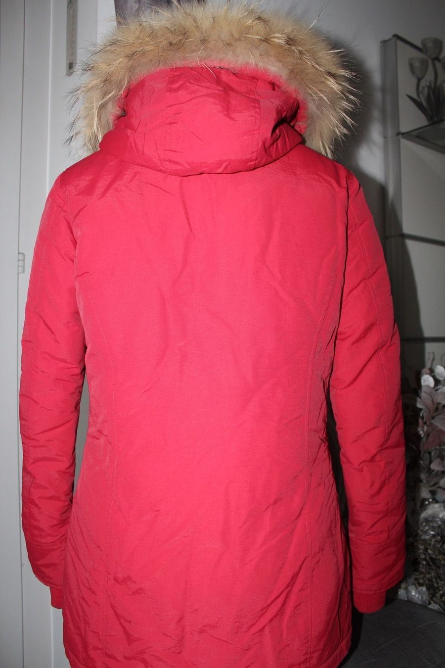 Jacken: Winterjacke Rot mit Echtem Fell. Gr.S – Gebraucht aus Zürich von JOD213 2