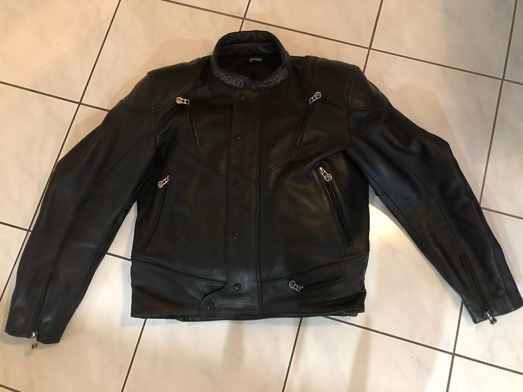 Giacche: Motorrad Lederjacke Harro mit Protektoren – Usato da Münchwilen TG venduto da towi_01