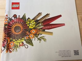 LEGO 10314 Blumenstrauss Set gebraucht mit Bauanleitung