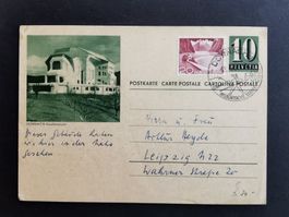 Bildpostkarte   Dornach  1941  Goetheanum  BSU  Solothurn