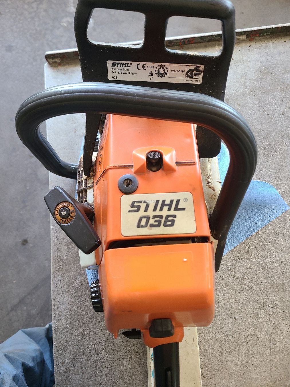 Stihl Seghe: Motorsäge Stihl 036 – Difettoso da Ganterschwil venduto da Sevi1986 1