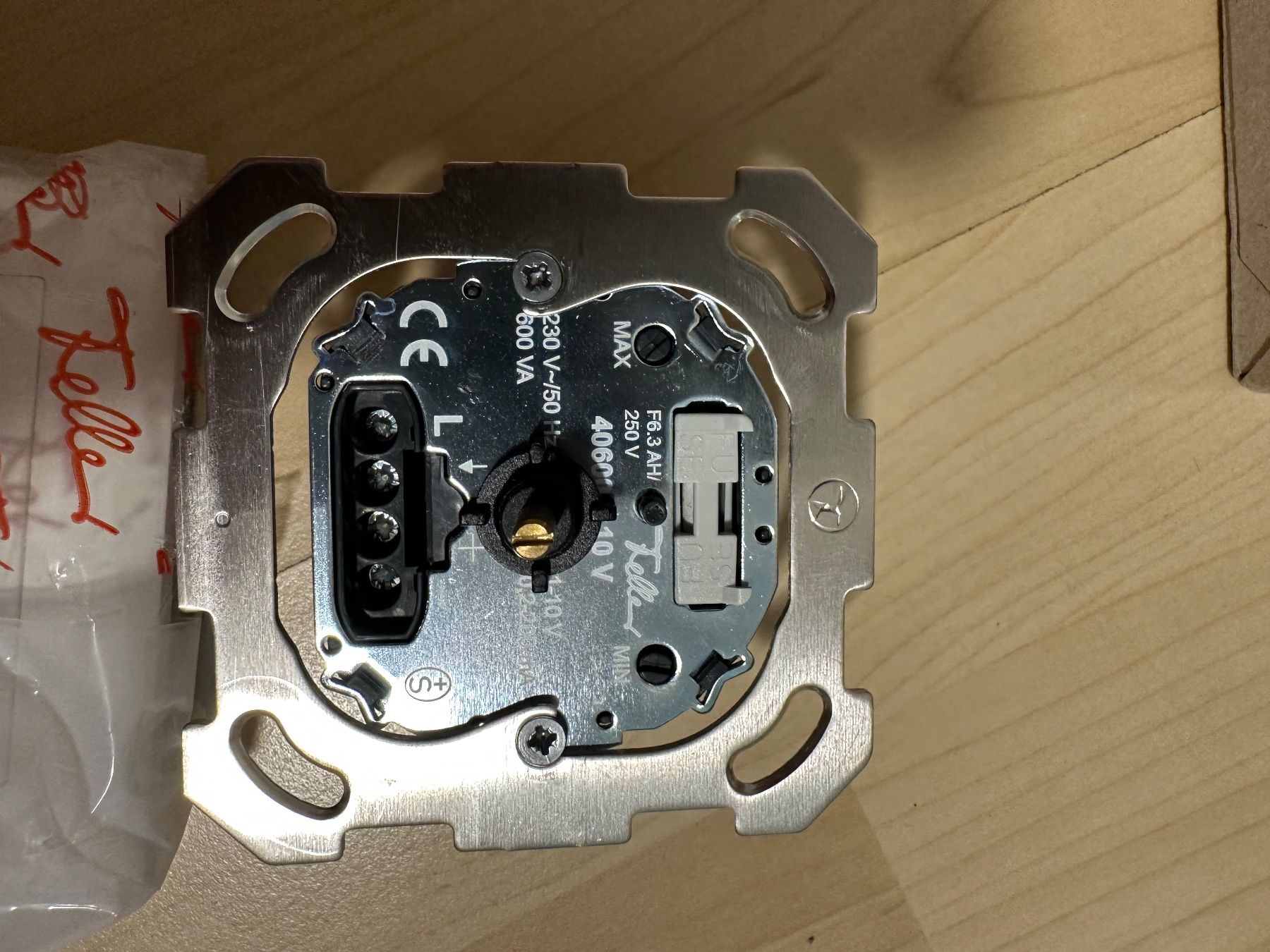 Feller Schalter: UP Drehdimmer 1-10V Feller Edizio Due – Neu und originalverpackt aus niederhasli von