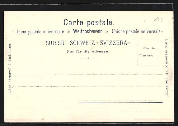Cartes postales: Litho Winterthur, Teilansicht, Stadthaus – D'occasion à Berlin par bartko-reher 1