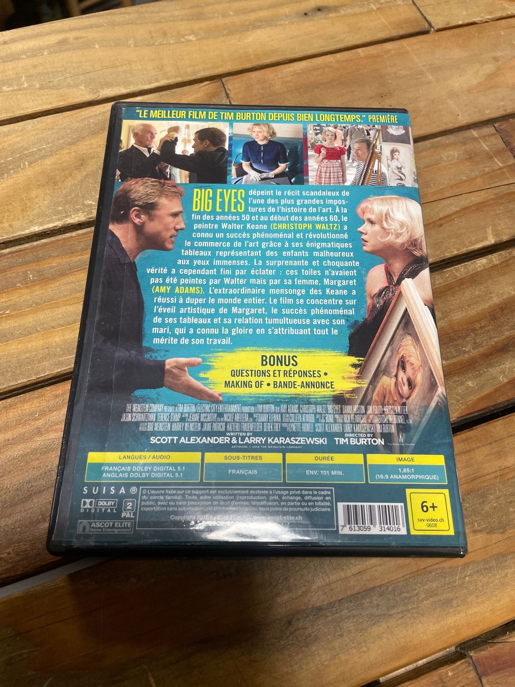 Tutti i DVDs: DVD big eyes – Usato da moudon venduto da faucheur2 1