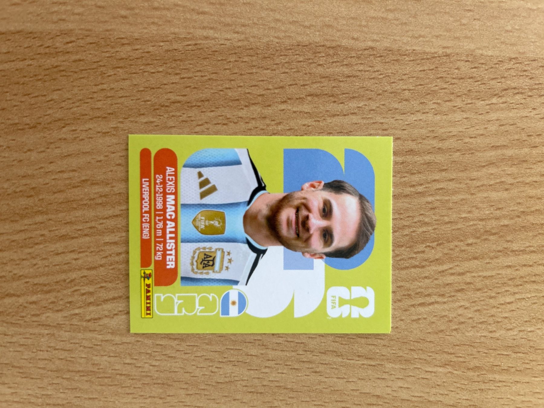 Panini Carte collezionabili: ARG 9 - Allister - Panini WM 26 – Usato da Luzern venduto da edu_f6hx