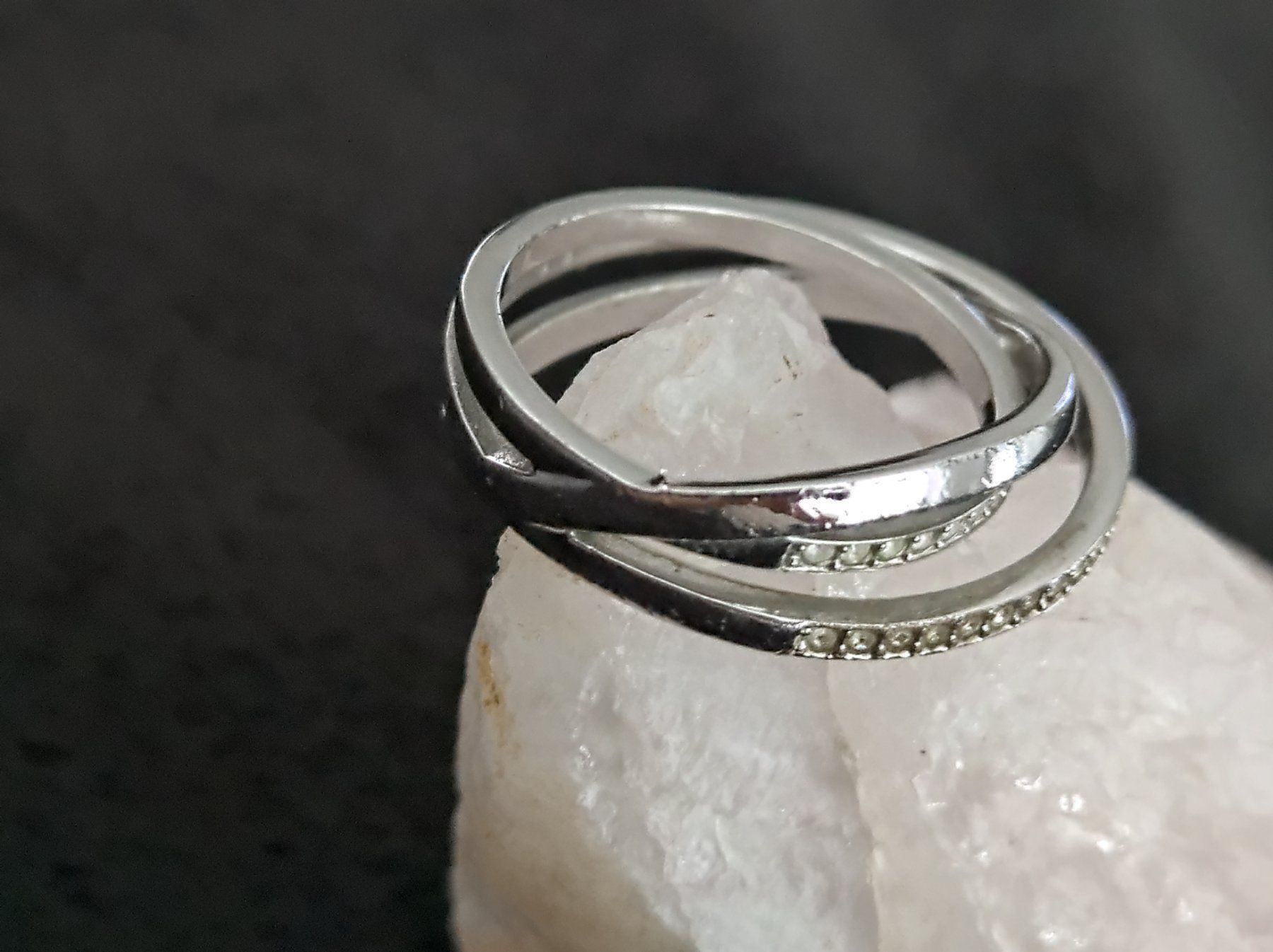 Swarovski Ringe: Swarowski Ring Silber – Gebraucht aus Istighofen von Ringparadies