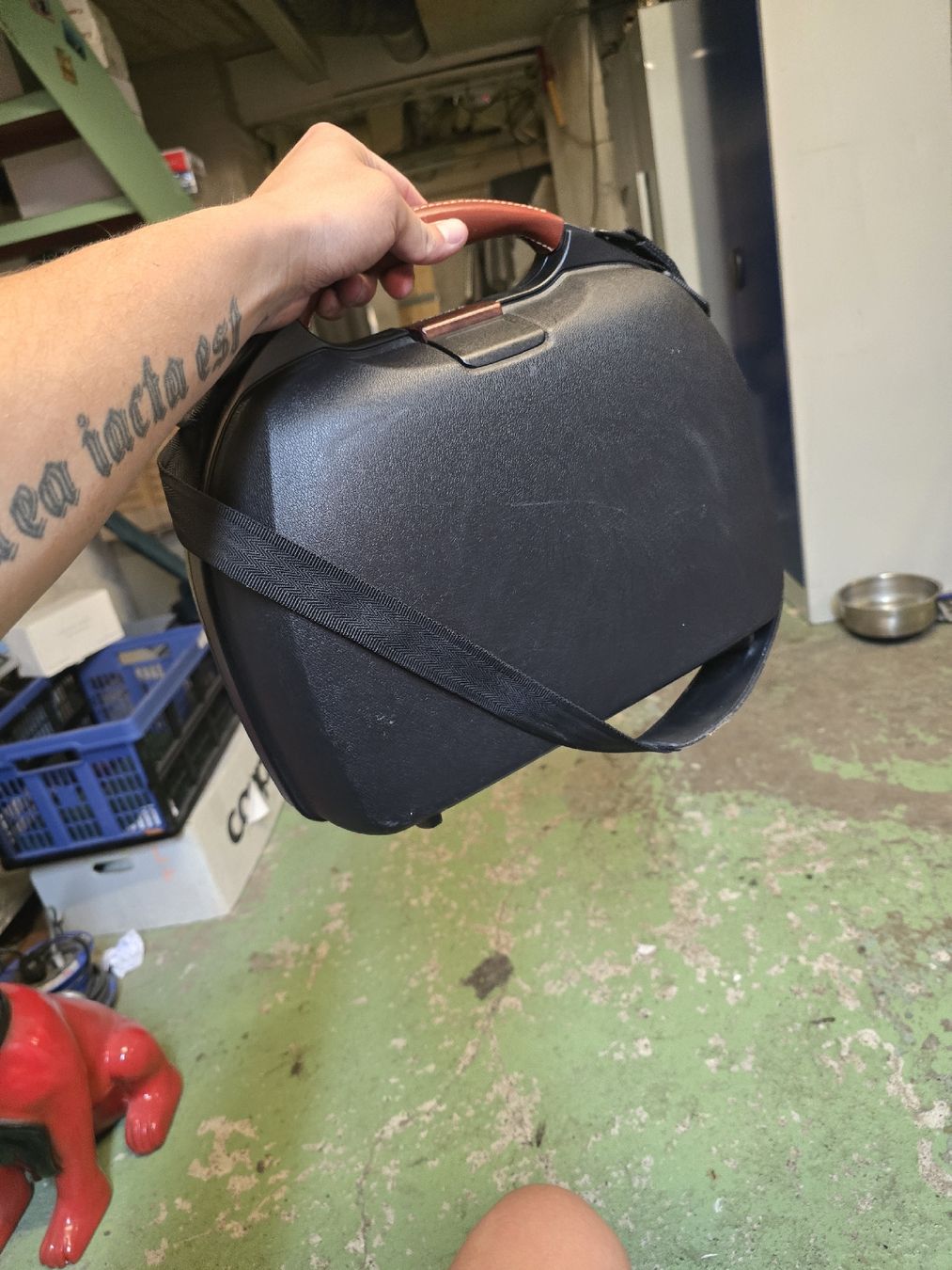Samsonite Valigie: Kosmetikkoffer hartschale Samsonite schwarz mit Spiegel (S) – Usato da Rorschach venduto da TimelessTrading 2