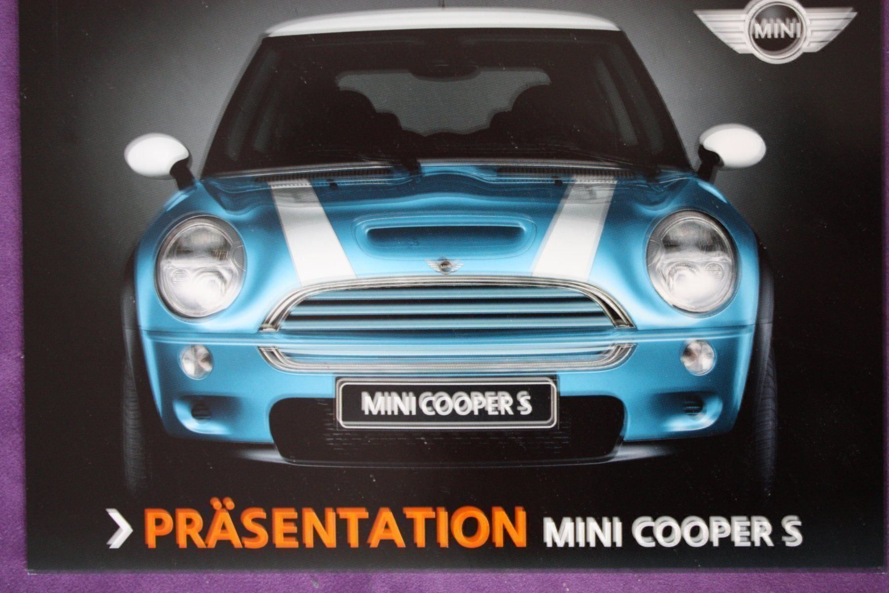 Cartoline postali: Präsentationskarte Mini Cooper S, 2002 – Usato da Bern venduto da micky031