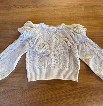 ONLY CREMEFARBENER STRICKPULLOVER
