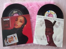 SADE * GRACE JONES // YOUR LOVE IS KING * SLAVE TO THE RHYT