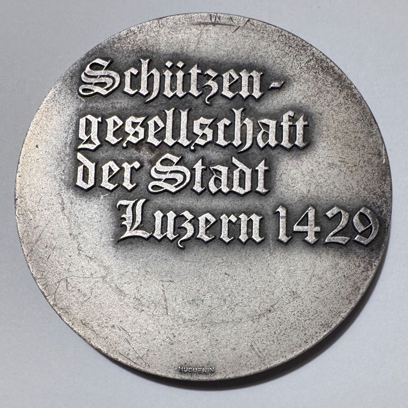 Médailles: Medaille Schützengesellschaft Luzern 1429 – D'occasion à Ebikon par Dmasterx 1