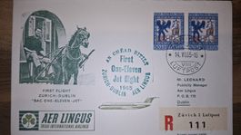 Swissair Zürich - Dublin 14.06.1965