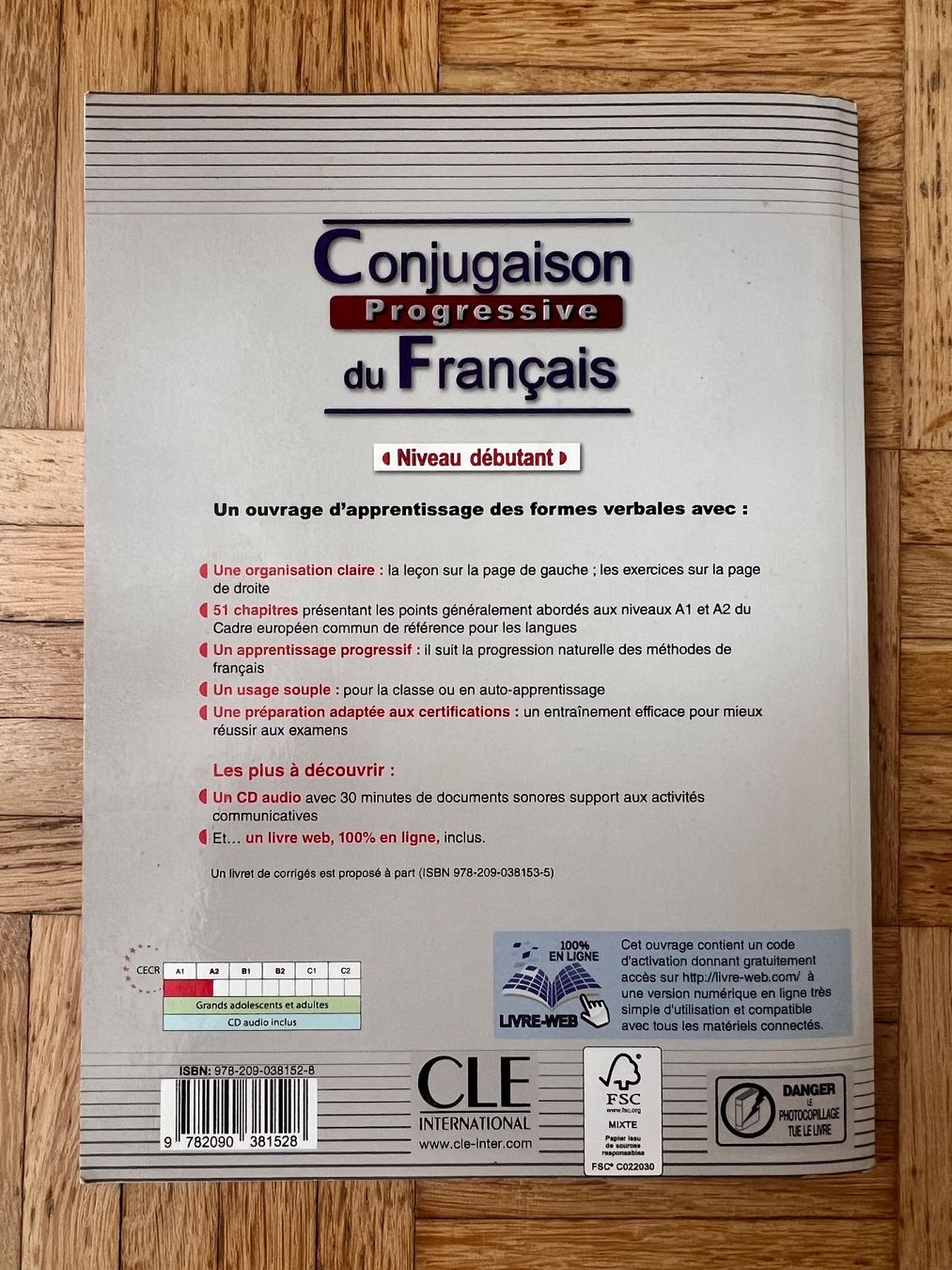 Bücher: Conjugaison Progressive du Français (Débutant) – Gebraucht aus Neuchatel von jaz_77ly 1
