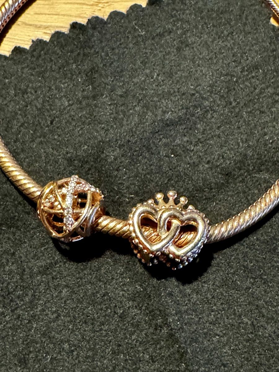 Pandora Bracciali & Braccialetti: Pandora Charm Armband Rose – Nuovo (secondo la descrizione) da Scherz venduto da spike22.5 2