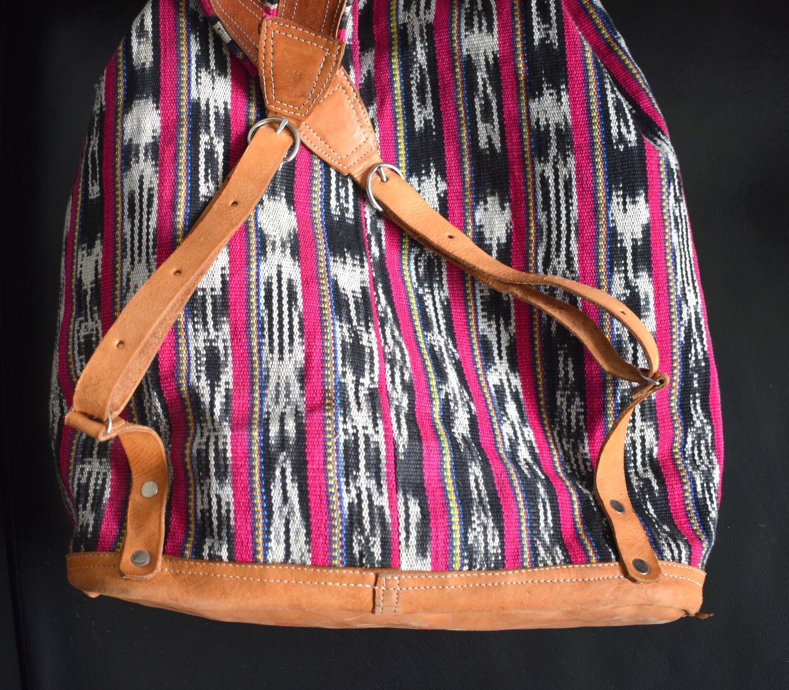 Zaini: TOP Rucksack Leder gewoben Ethno-Rucksack – Usato da Dulliken venduto da ichwettichhett 8
