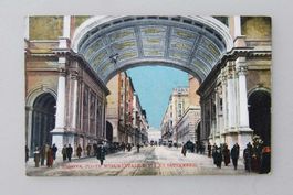 AK Genova - Ponte Monumentale e Via XX Settembre