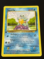 Carte Pokémon Squirtle Base Set 1st Ed ESP NEW Boosterfrisch