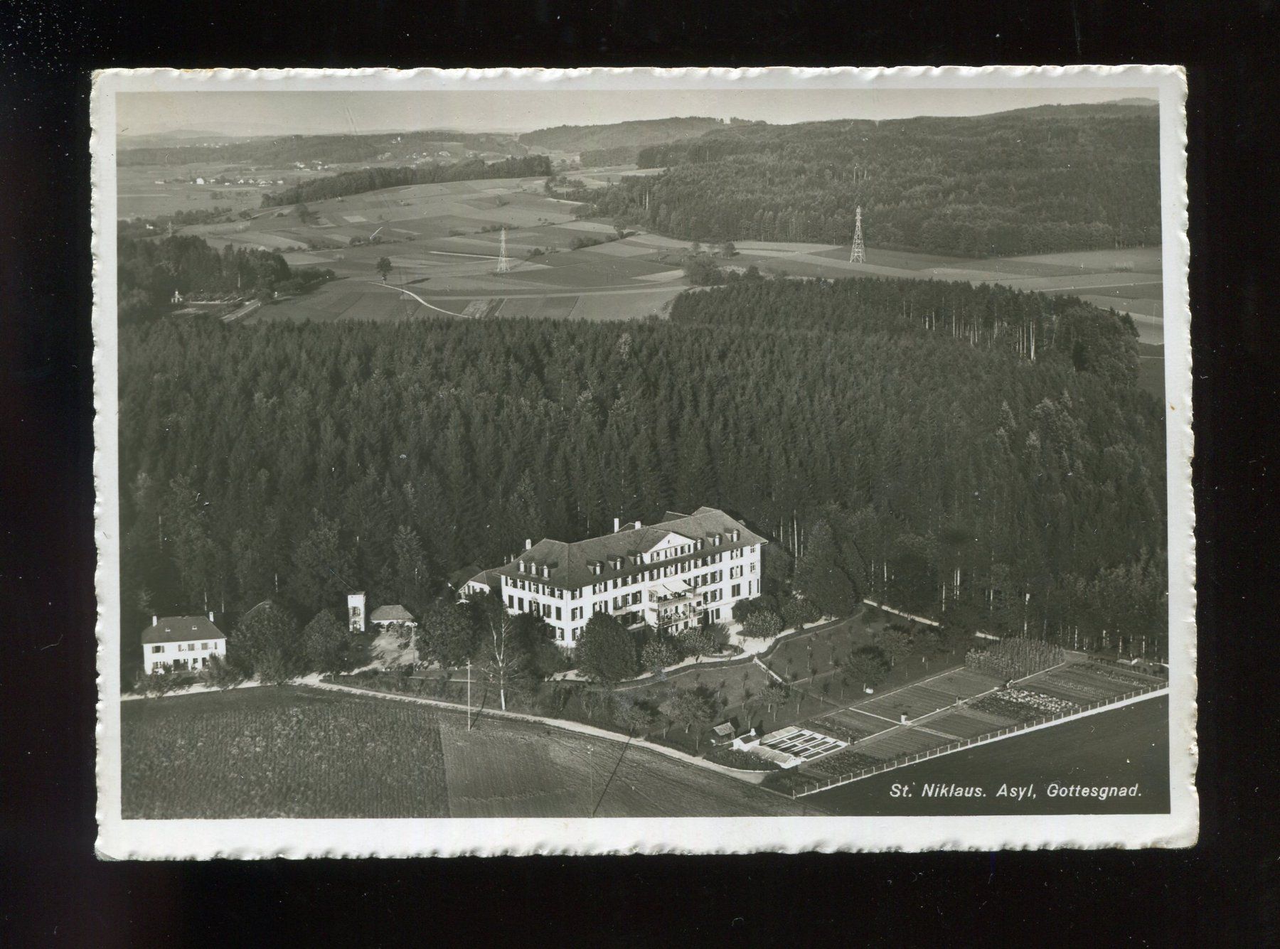 Cartoline postali: St. Niklaus, Asyl Gottesgnad – Usato da Aarau venduto da Elmaar41