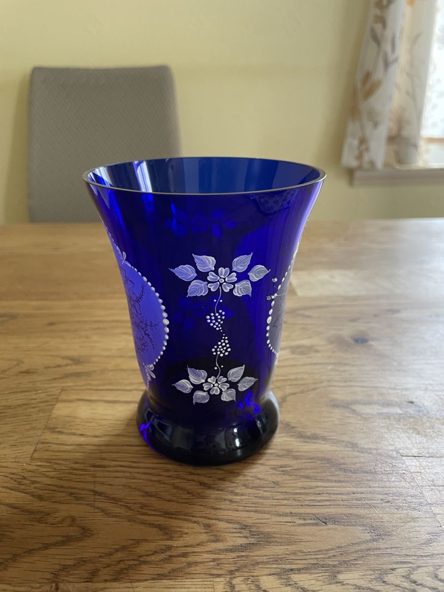 Vasi & Recipienti: Schöne blaue Vase – Usato da Flawil venduto da Naphtali 1