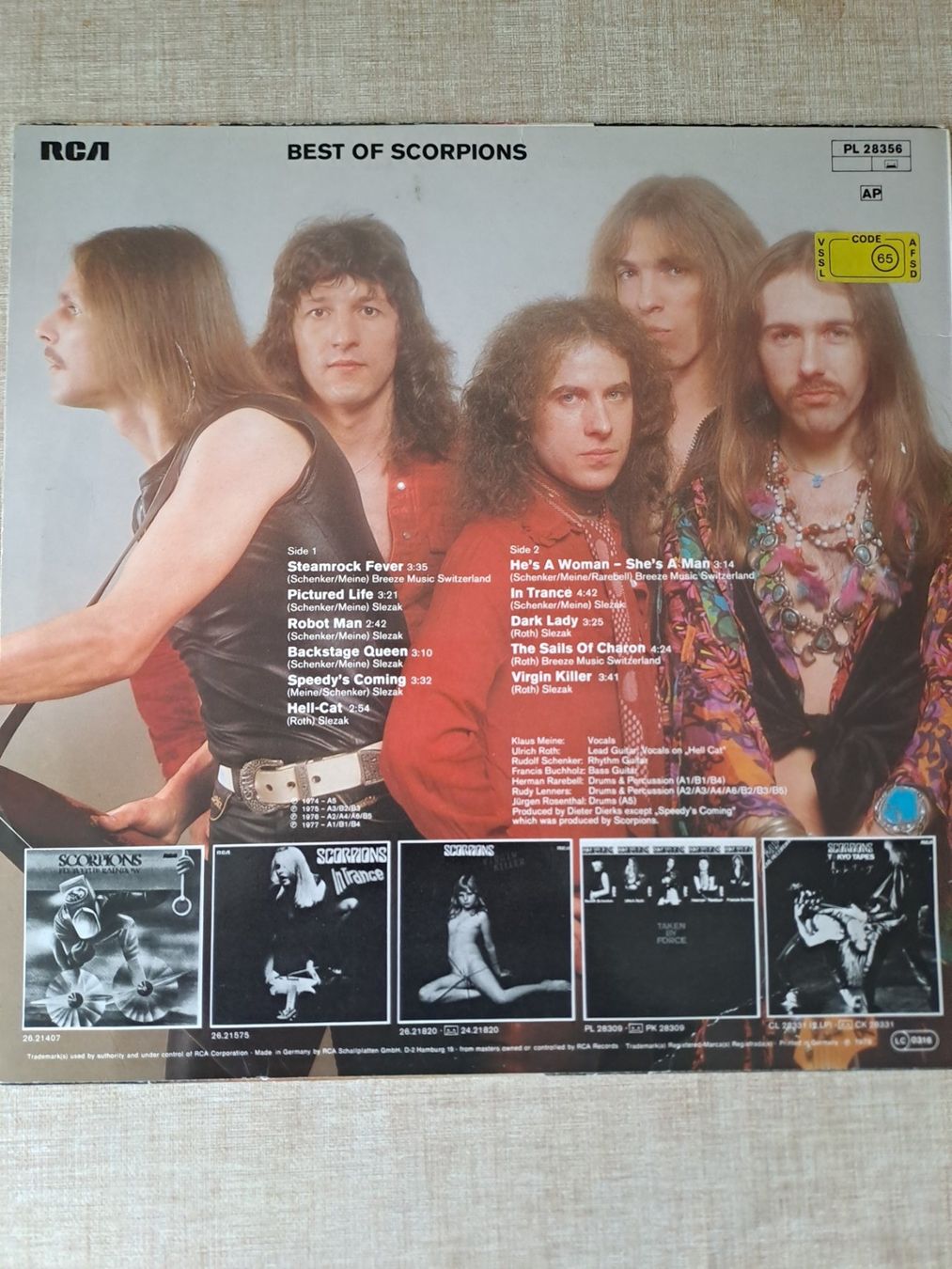 Schallplatten: Scorpions – Gebraucht aus Bitsch von jajo79076 1