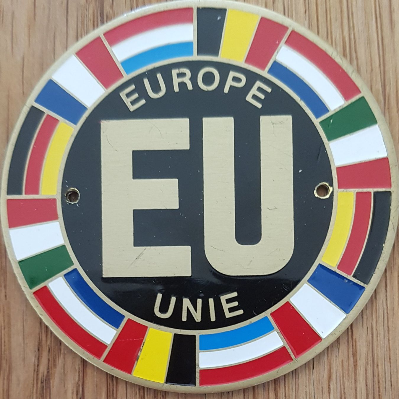 Plaquettes & Badges: Plakette EU EUROPE UNIE – D'occasion à Neuchâtel par Blondy_73