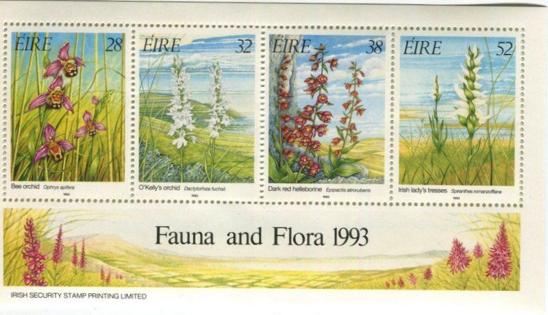 Tutti i francobolli: Block "Orchideen". Irland. – Nuovo e nell'imballaggio originale da Basel venduto da Butsch5