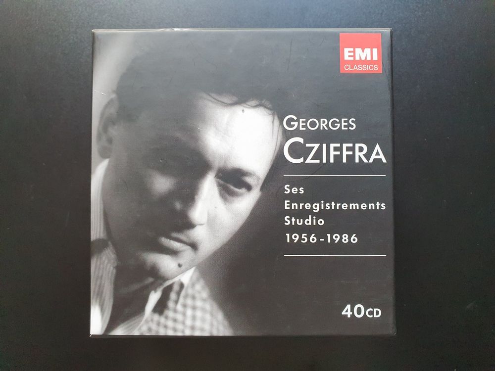 GEORGES CZIFFRA STUDIO 1956-1986 40CD - クラシック