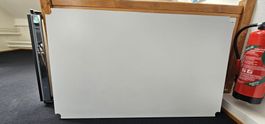USM Haller Tisch, Kunstharz Perlgrau, 125x75cm