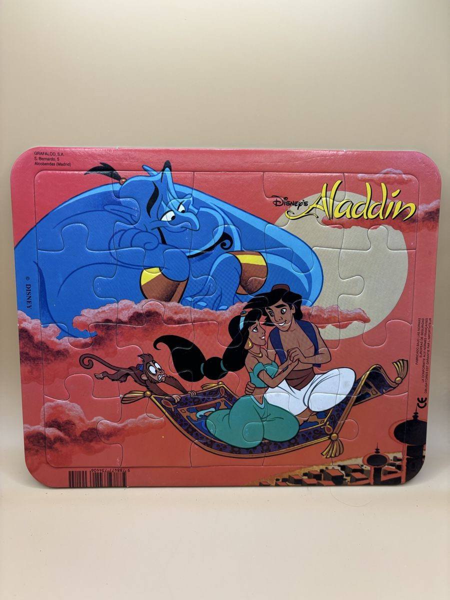Puzzle: Puzzle Disney Aladdin vintage – Usato da Genève venduto da sho_67qj