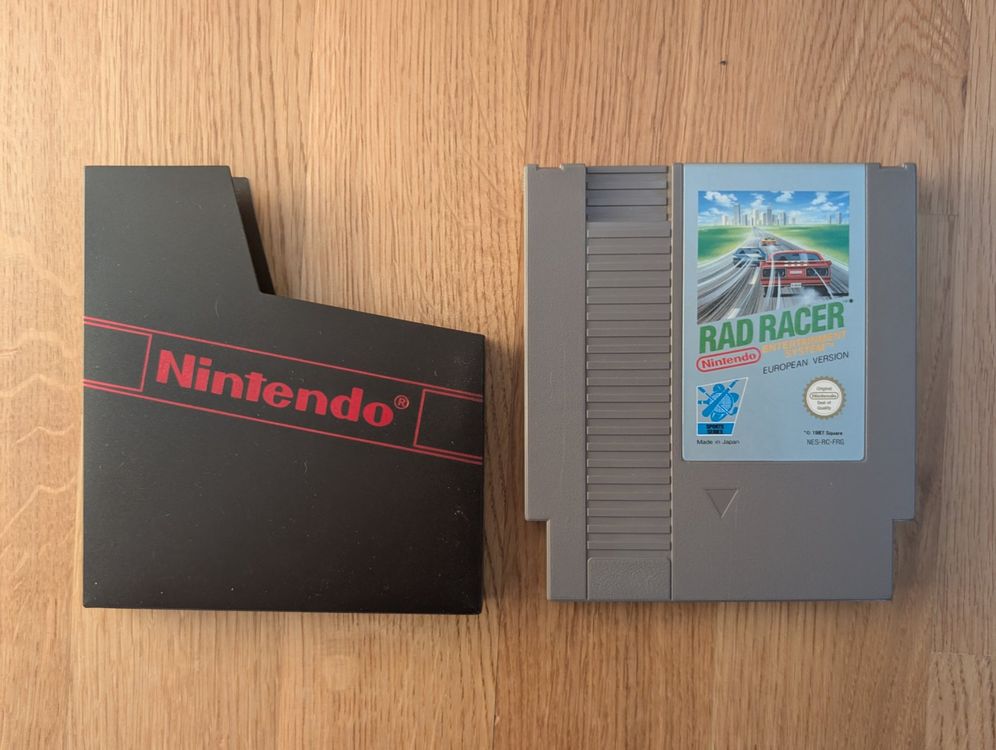 Nintendo Giochi: Rad Racer (NES, PAL) – Usato da Luzern venduto da Gwanun