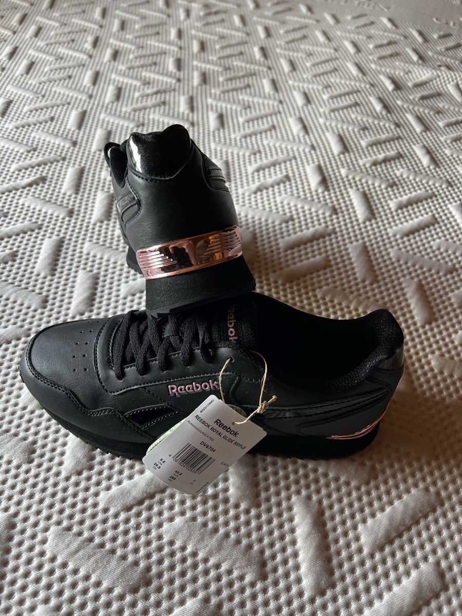 Reebok Royal Glide Ripple Sneaker Schwarz Gr. 39 Neu (Neu und ...