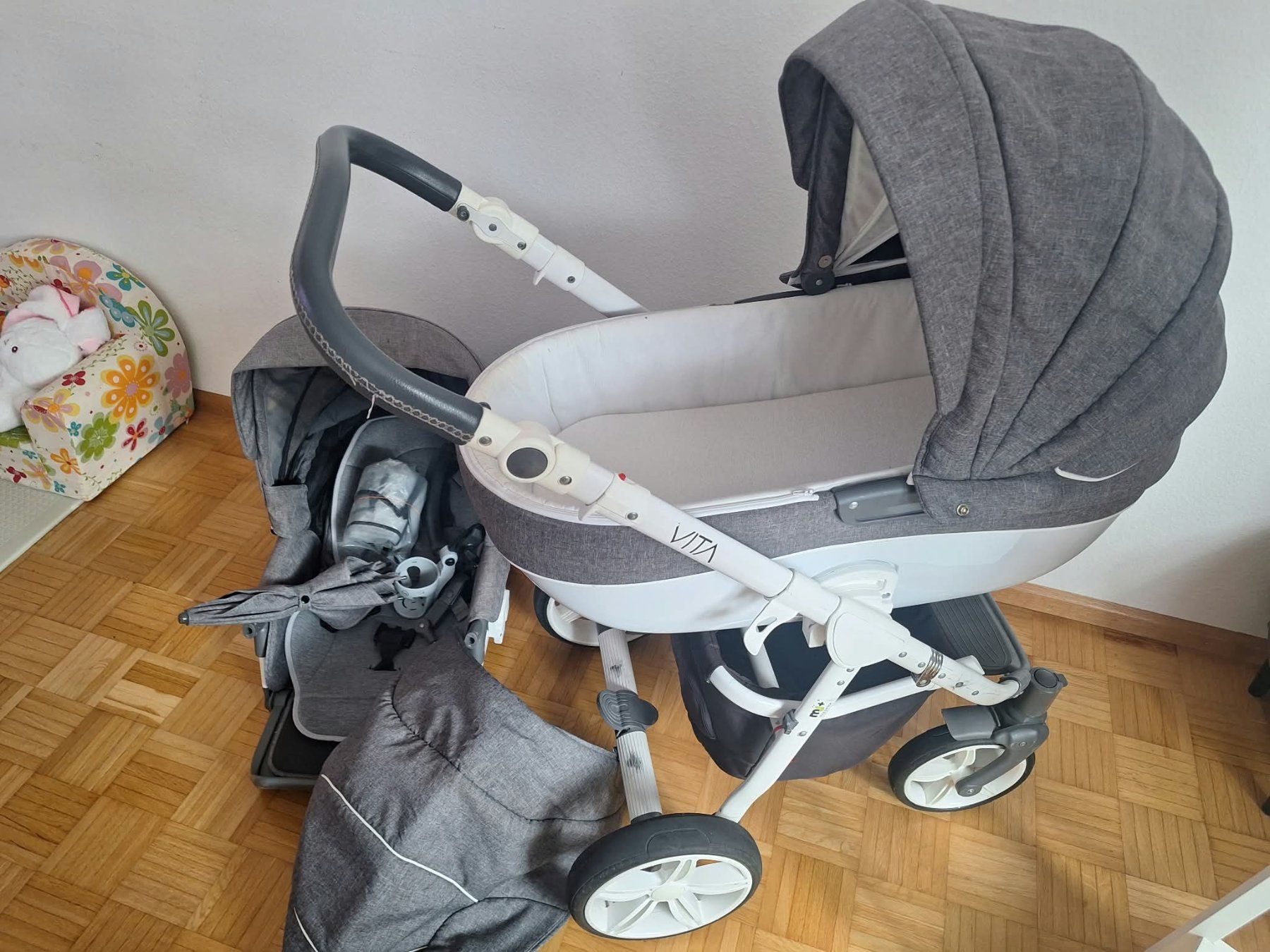 Poussette: Kinderwagen 2w1 – D'occasion à Möhlin par kal_8cfb 1