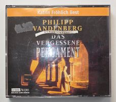 6CD Hörbuch DAS VERGESSENE PERGAMENT v. Philipp Vandenberg