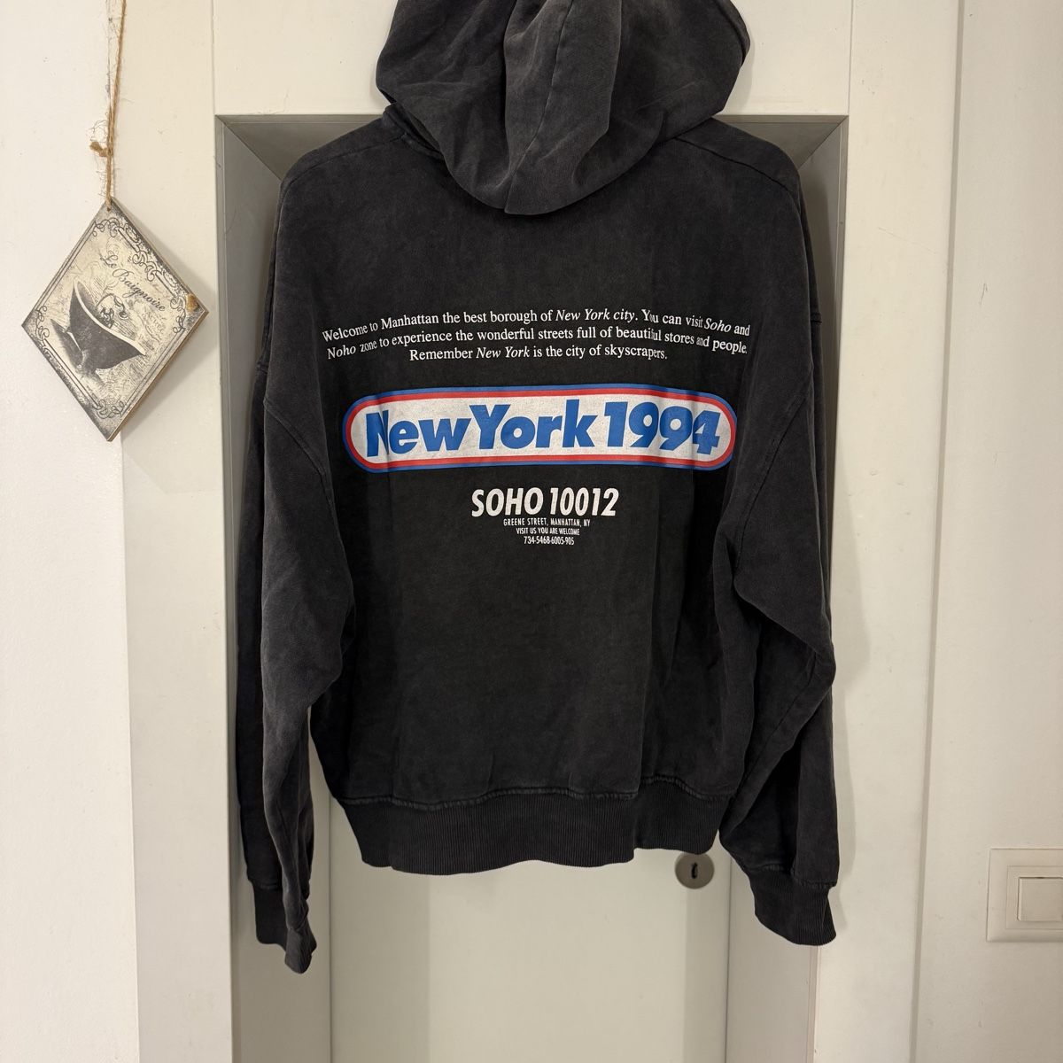 Zara Pulls & Sweat-shirts: Zara Kapuzzenpullover mit Backprint – D'occasion à Oberbüren par s.righetti 1