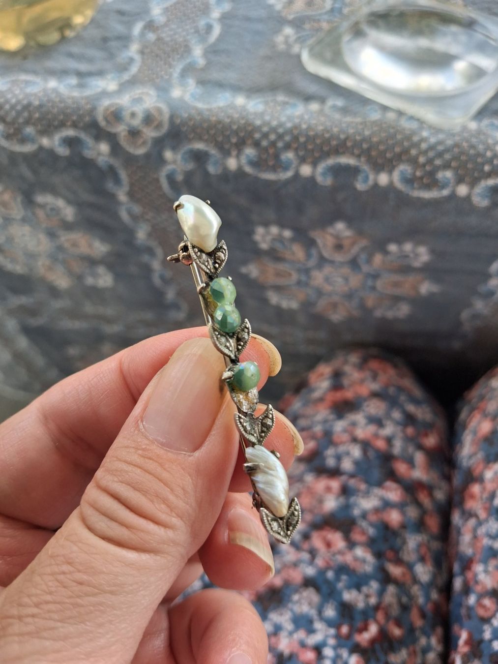 Broches & Aiguilles: Antike Brosche Silber – D'occasion à Thun par gabiname 1