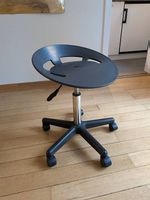Rollhocker dunkelgrau