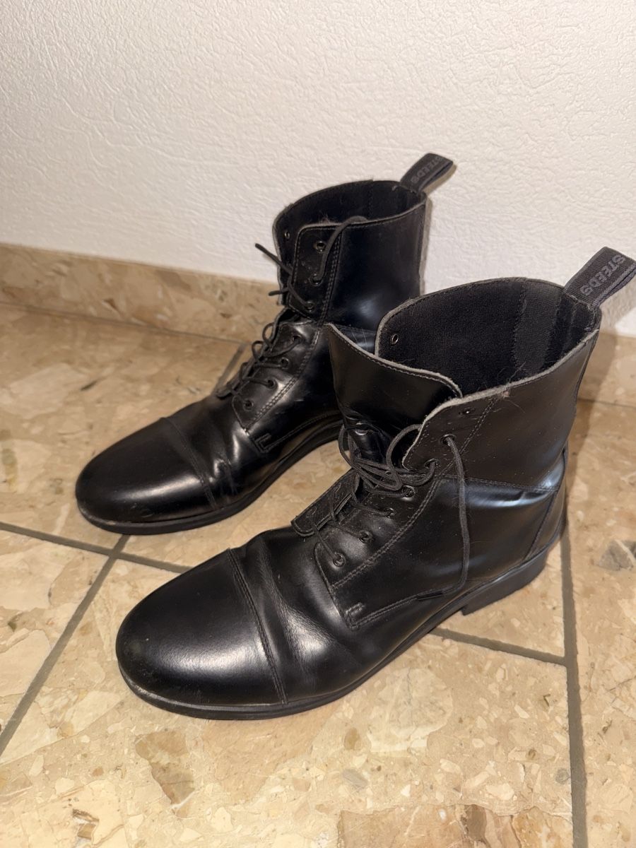 Scarpe da donna: Steeds ReitStiefeletten, Leder, Schwarz, Gr. 43 – Usato da Hochfelden venduto da lin_6yn6 2