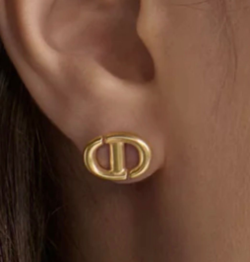 Dior Orecchini pendenti & Orecchini a lobo: Christian Dior Ohrclips rose CD Schmuck – Nuovo (secondo la descrizione) da Regensdorf venduto da secondchancefashion 1
