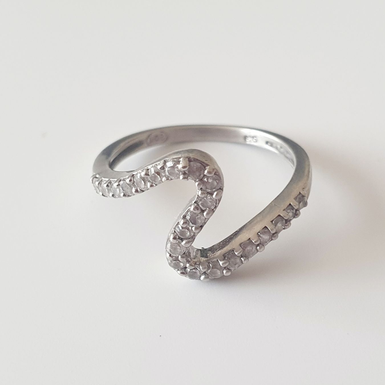 Anelli: Silber Ring 925 💍 mit Steinen, Grösse 17mm, – Usato da Kreuzlingen venduto da Wunderkiste123 6