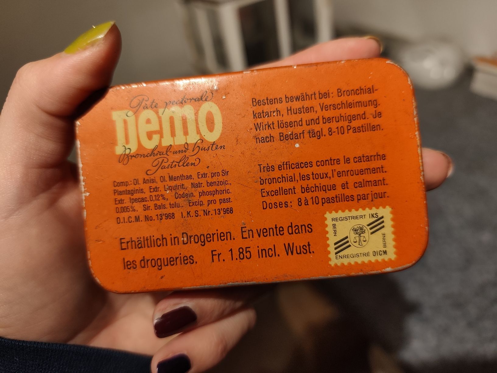 Alle Dekorationen: zwei vintage dosen – Gebraucht aus Andiast von manucozi05 2