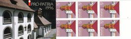 Pro Patria 1996 Briefmarken-Heft, "Altes Bad Pfäfers"